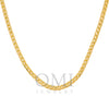 10k Yellow Gold 5mm Millennium Franco Chain Available In Sizes 18"-26"