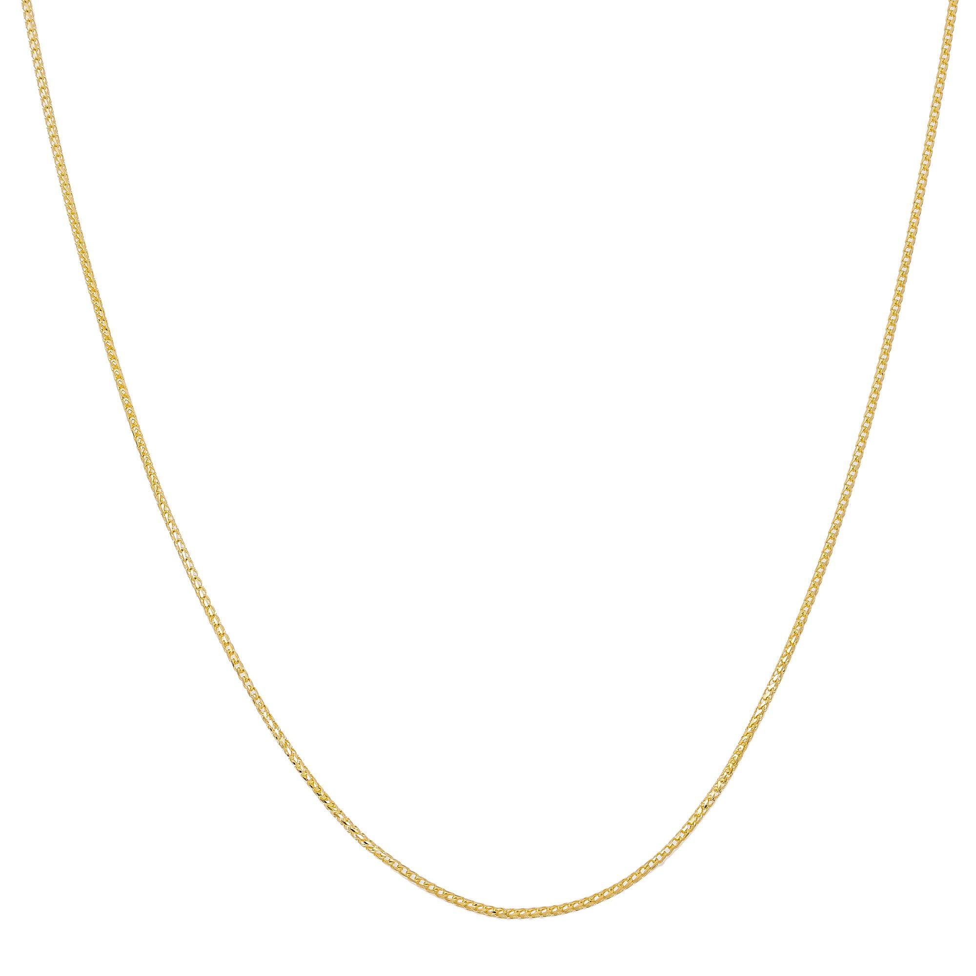 10k Yellow Gold 2mm Millennium Franco Chain Available In Sizes 18"-26"