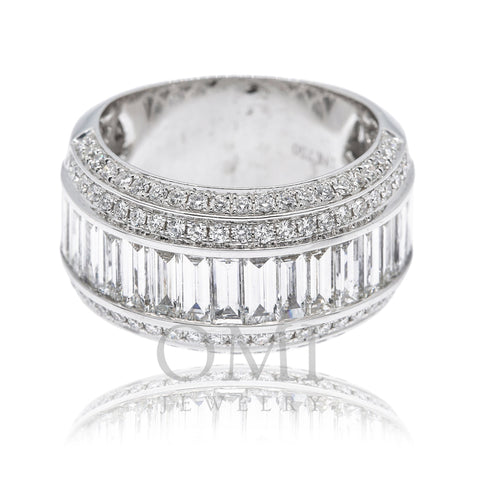 18K White Gold Ladies Ring with 3.11 CT Diamonds