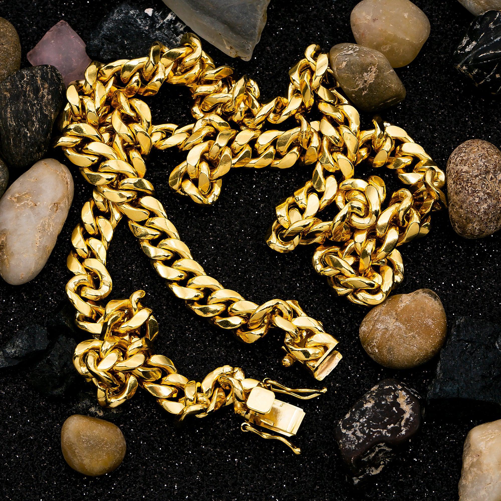 10k Yellow Gold 6mm Hollow Cuban Link Available In Sizes 18"-26"
