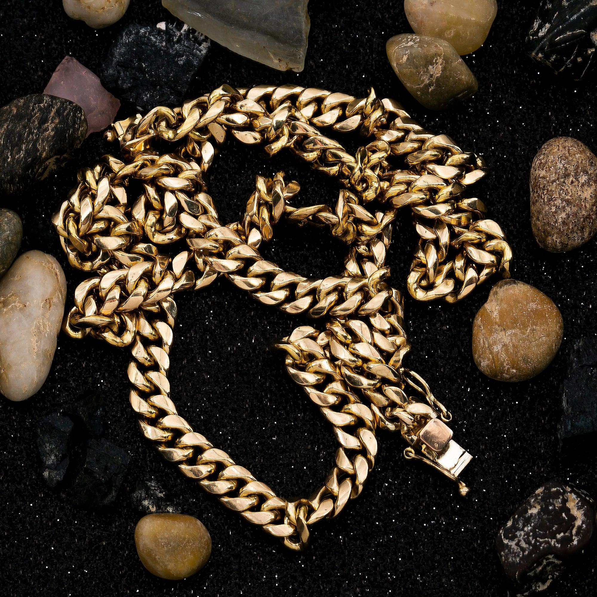 10k Yellow Gold 6mm Hollow Cuban Link Available In Sizes 18"-26"