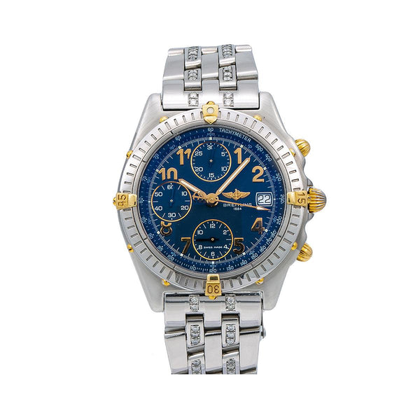 Breitling Blackbird B13350 40mm Blue Dial With Stainless Steel Bracele OMI Jewelry