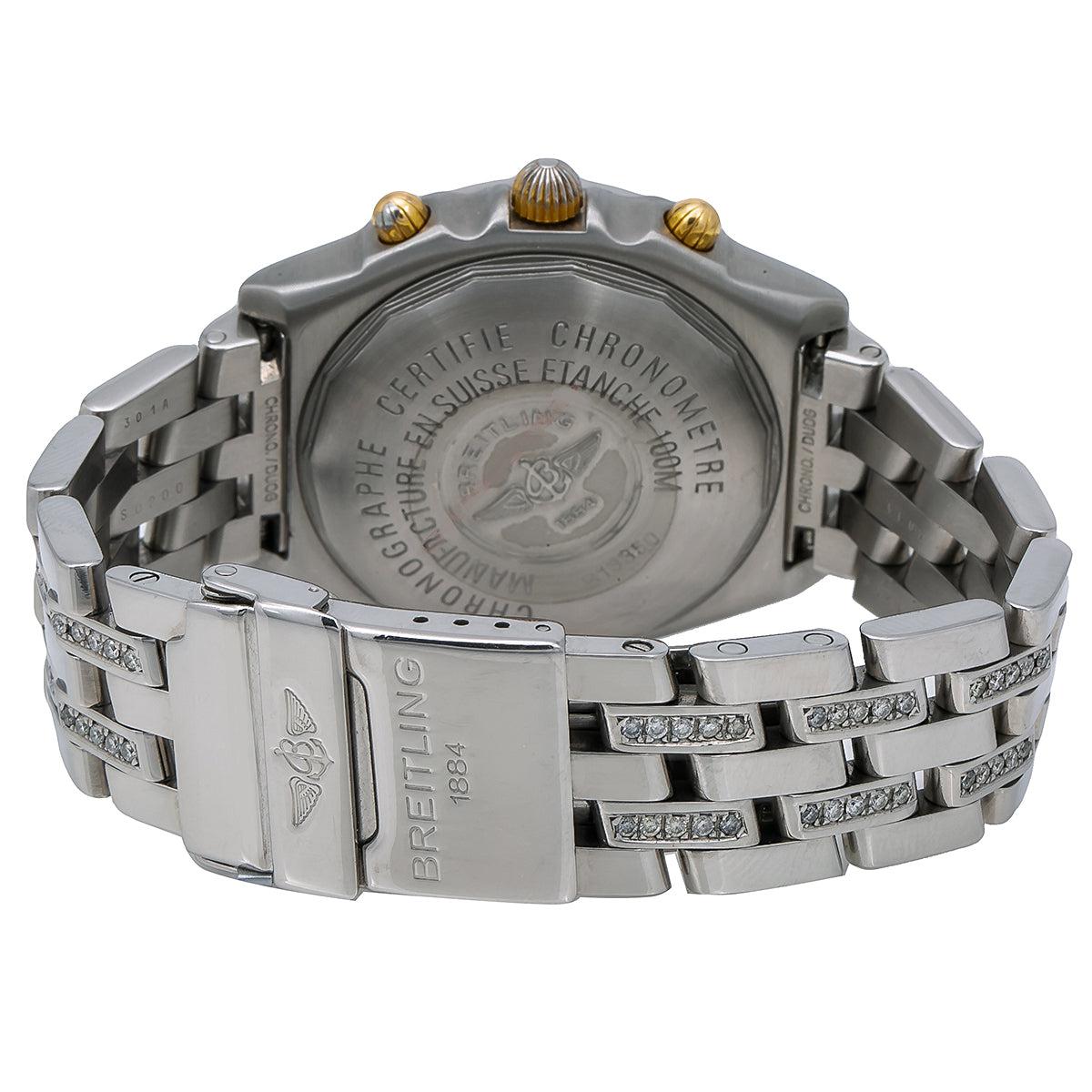 Breitling Blackbird B13350 40mm Blue Dial With Stainless Steel Bracelet