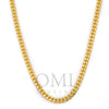 14K Yellow Gold 3.178mm Cuban Chain Available In Sizes 18"-26"
