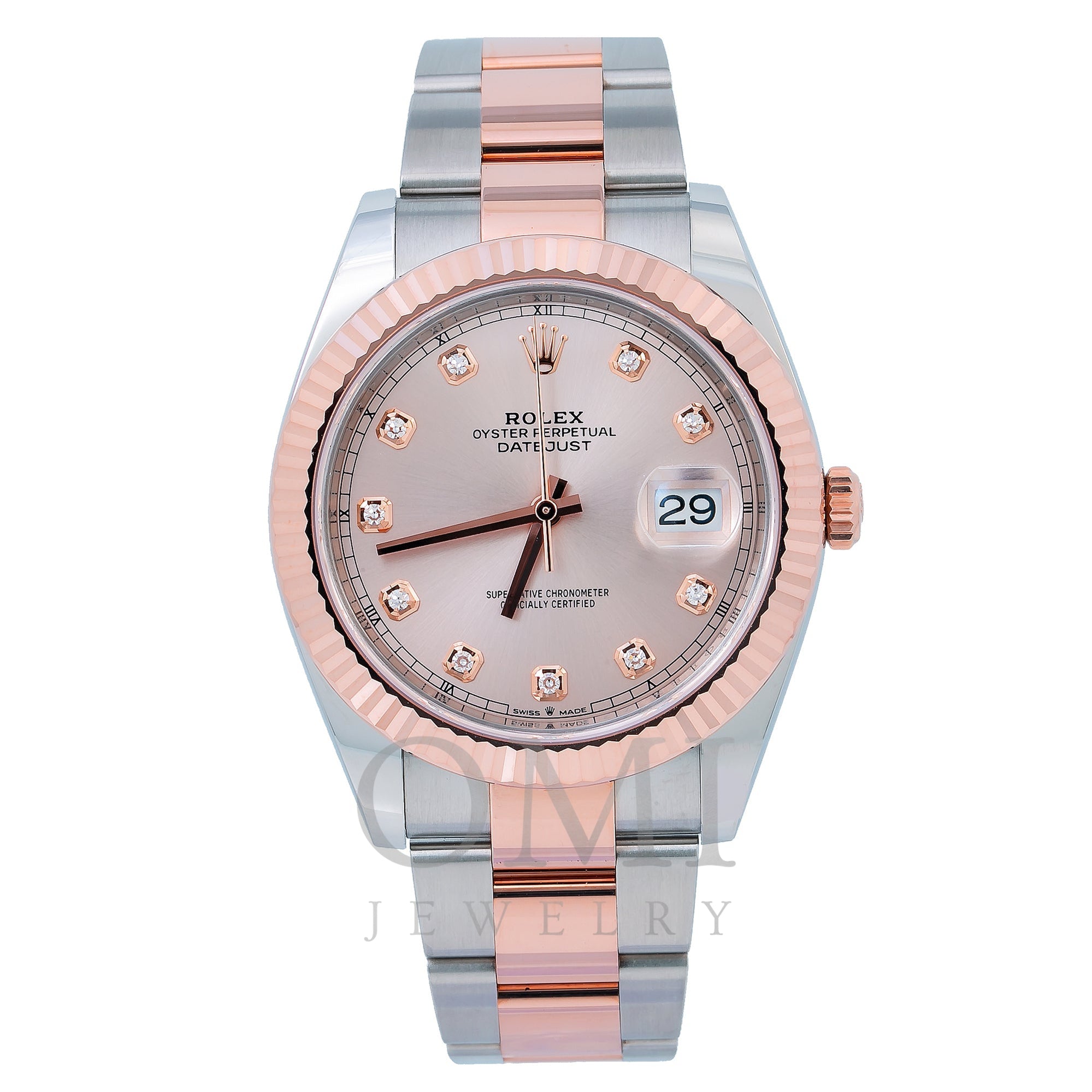 film bunke patologisk Rolex Datejust 41 126331 41MM Pink Diamond Dial With Two Tone Jubilee - OMI  Jewelry