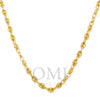 10K Yellow Gold 4.67mm Puff Chain Available In Sizes 18"-26"