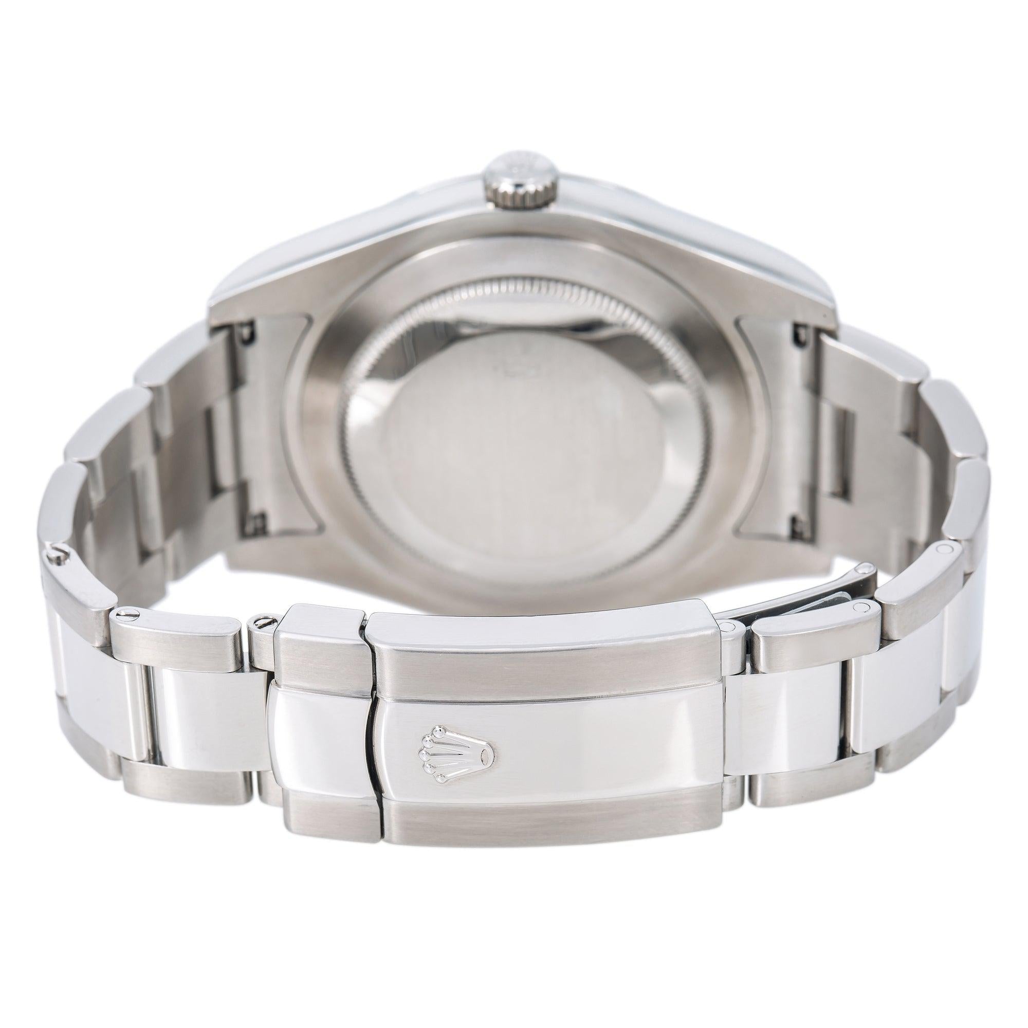 Rolex Datejust 41MM 116300 Black Roman Dial Smooth Bezel Stainless Steel Oyster Bracelet