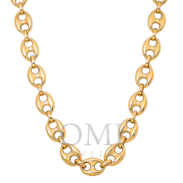 Hollow 10k Puff Gucci chain 7.4mm width 26” | Chain, Puffed, Chain necklace