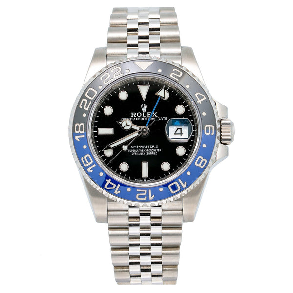 Rolex GMT-Master II 40MM 126710BLNR Batgirl Black Dial Black