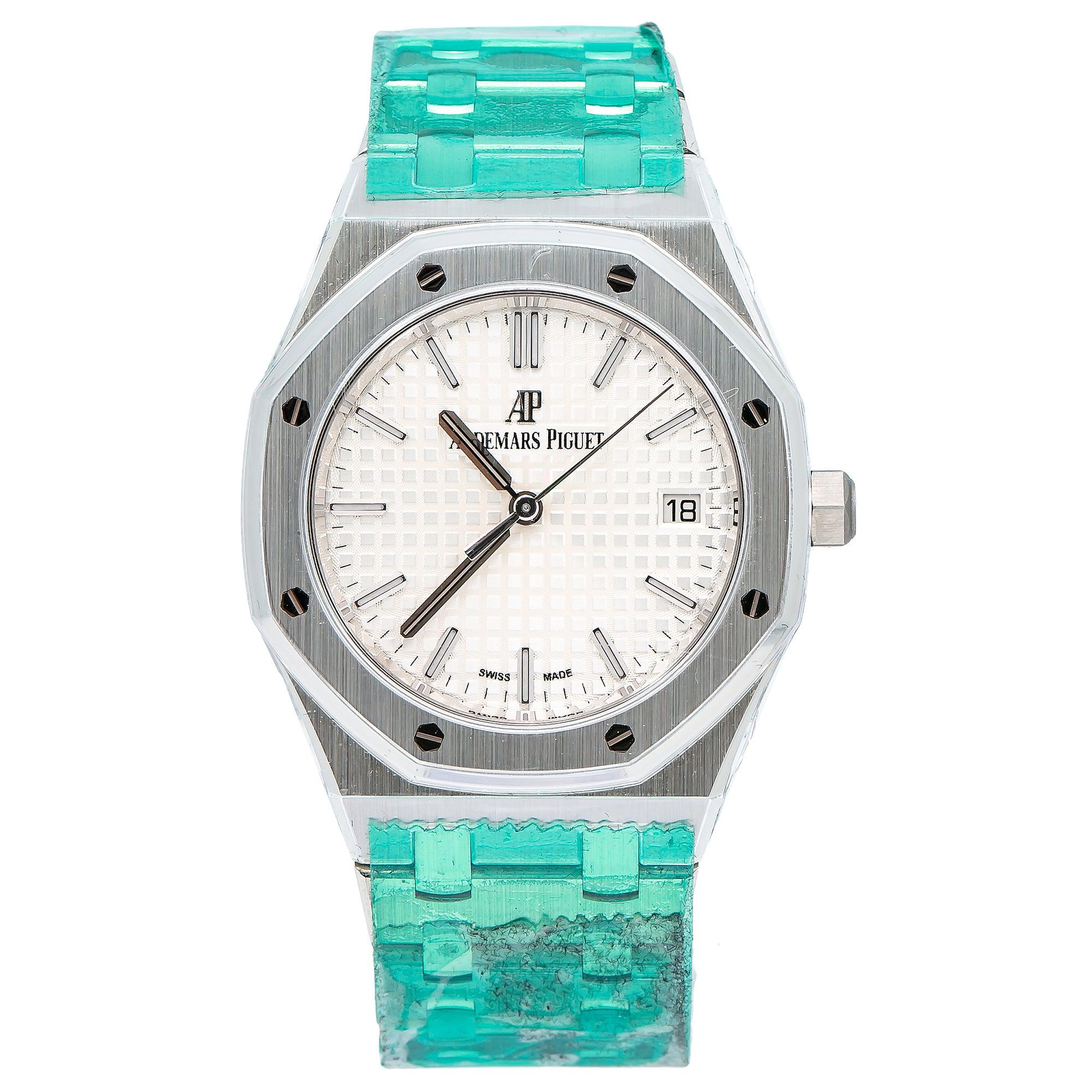 Audemars Piguet Royal Oak 34MM 77350ST Silver Dial Stainless Steel Bezel Stainless Steel Bracelet