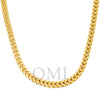 10K Yellow Gold 7.32mm Hollow Box Franco Chain Available In Sizes 18"-26"
