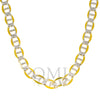 10k Yellow Gold 9mm Diamond Cut Pave Gucci Chain Available In Sizes 18"-26"