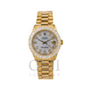 Rolex Datejust Diamond Watch, 6827 31mm, Silver Diamond Dial With 2.25 CT Diamonds