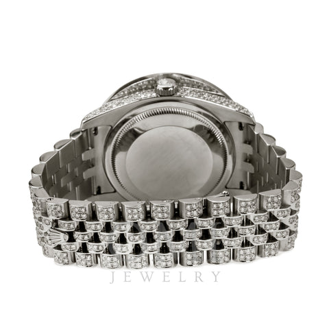 Rolex Datejust Diamond Watch, 116234 36mm, Bronze Dial With 15.25CT Diamonds