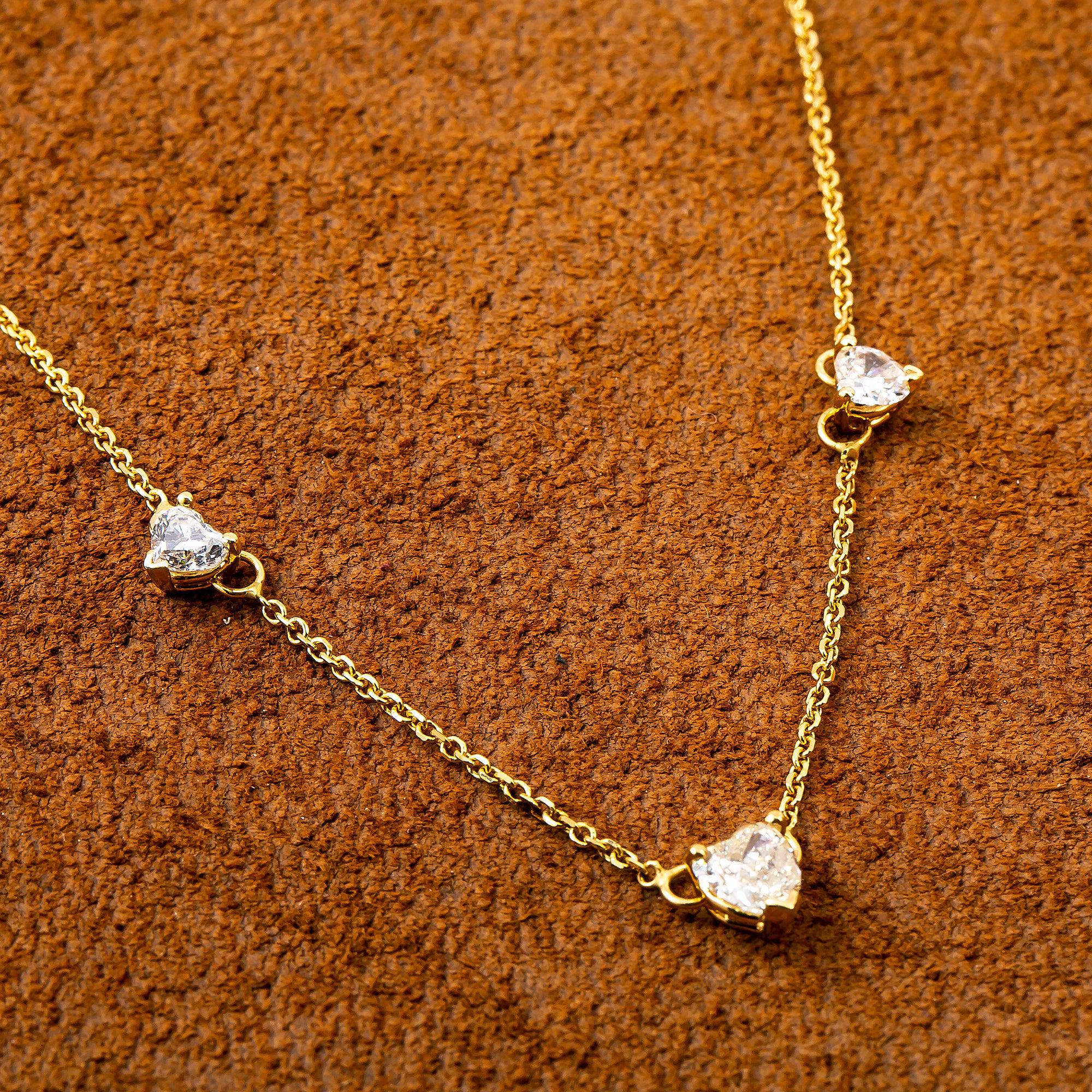 14K Yellow Gold Ladies Pendant with 0.91 CT Diamond