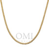 10K Yellow Gold 3.16mm Ice Chain Available In Sizes 18"-26"