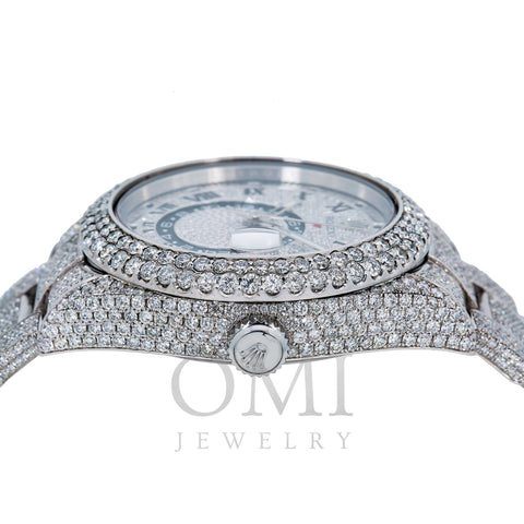 Rolex Sky-Dweller 326934 42MM Silver Diamond Dial With Stainless Steel Oyster Bracelet