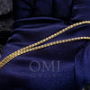 10K Yellow Gold 2.35mm Ice Chain Available In Sizes 18"-26"