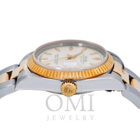 Rolex Lady-Datejust 68240 31MM Champagne Dial With Two Tone Oyster Bracelet