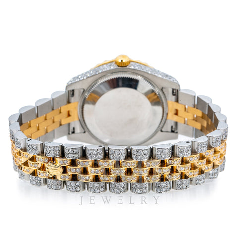 Rolex Datejust 178273 31MM Black Diamond Dial With Two Tone Jubilee Bracelet