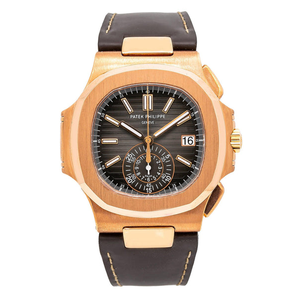 Patek Philippe Nautilus 40.5MM 5980/219P Brown Dial Rose Gold