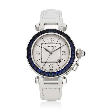 Cartier Pasha 32MM 2398 Stainless Steel Case and Bezel OMI Jewelry