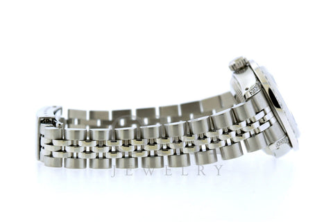 Rolex Datejust Diamond Watch, 26mm, Stainless SteelBracelet Black Star Dial w/ Diamond Bezel and Lugs