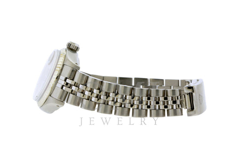 Rolex Datejust 26mm Stainless Steel Bracelet Blue Mother of Pearl Dial