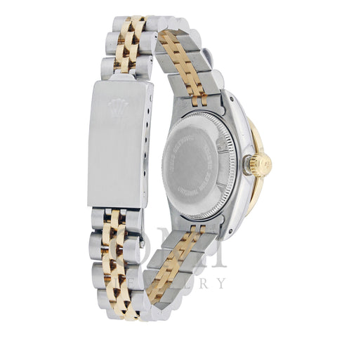 Two Tone Rolex Ladies Datejust Diamond Watch, 6917 26mm,