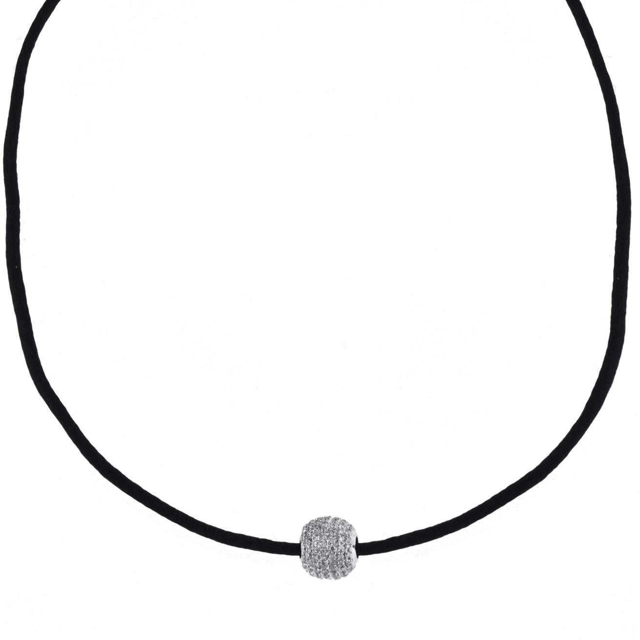 Ladies Diamond Ball Pendant