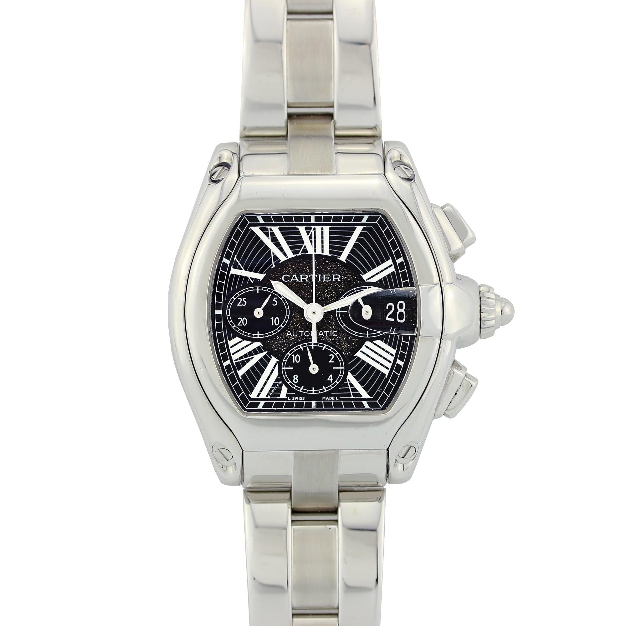 Cartier Roadster 48Mm Stainless Steel W62020X6