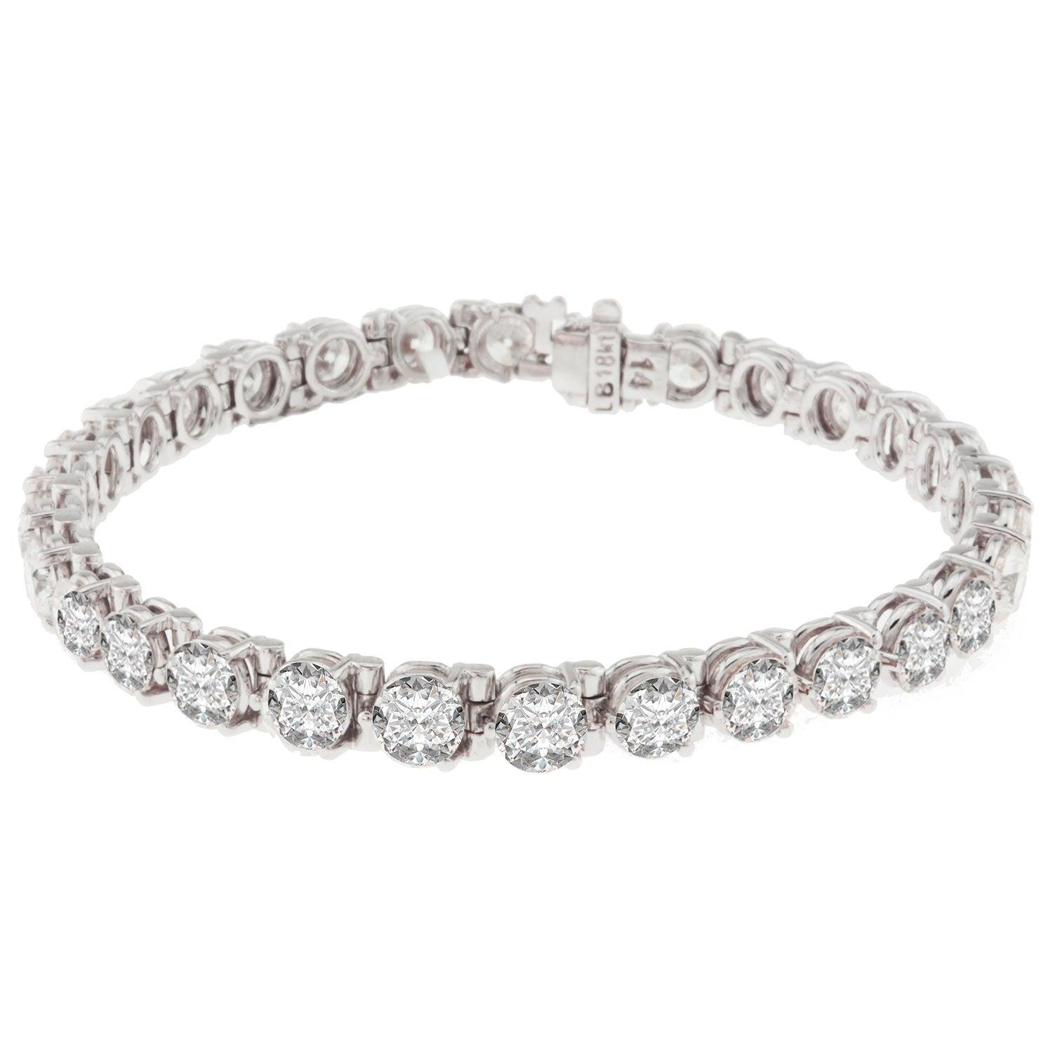 Ladies Diamond Tennis Bracelet