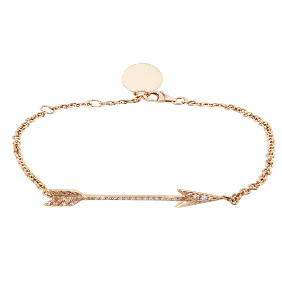 Ladies Diamond Arrow Bracelet
