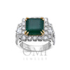 Ladies 18k White Gold Diamond 7.2 CT Fashion Ring
