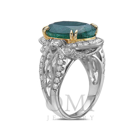 Ladies 18k White Gold Diamond 10.57 CT Fashion Ring