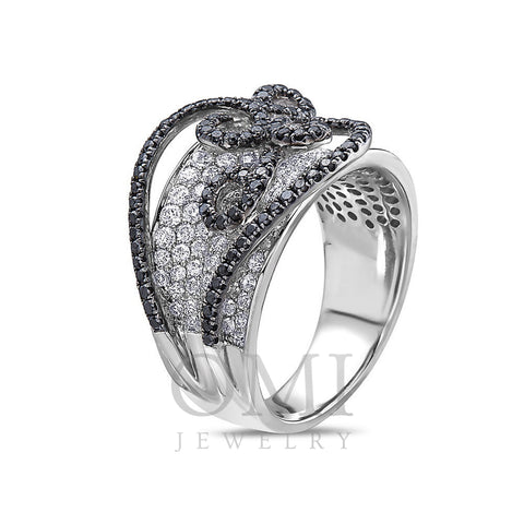 Ladies 14k White Gold Diamond 2.61CT Right Hand Ring