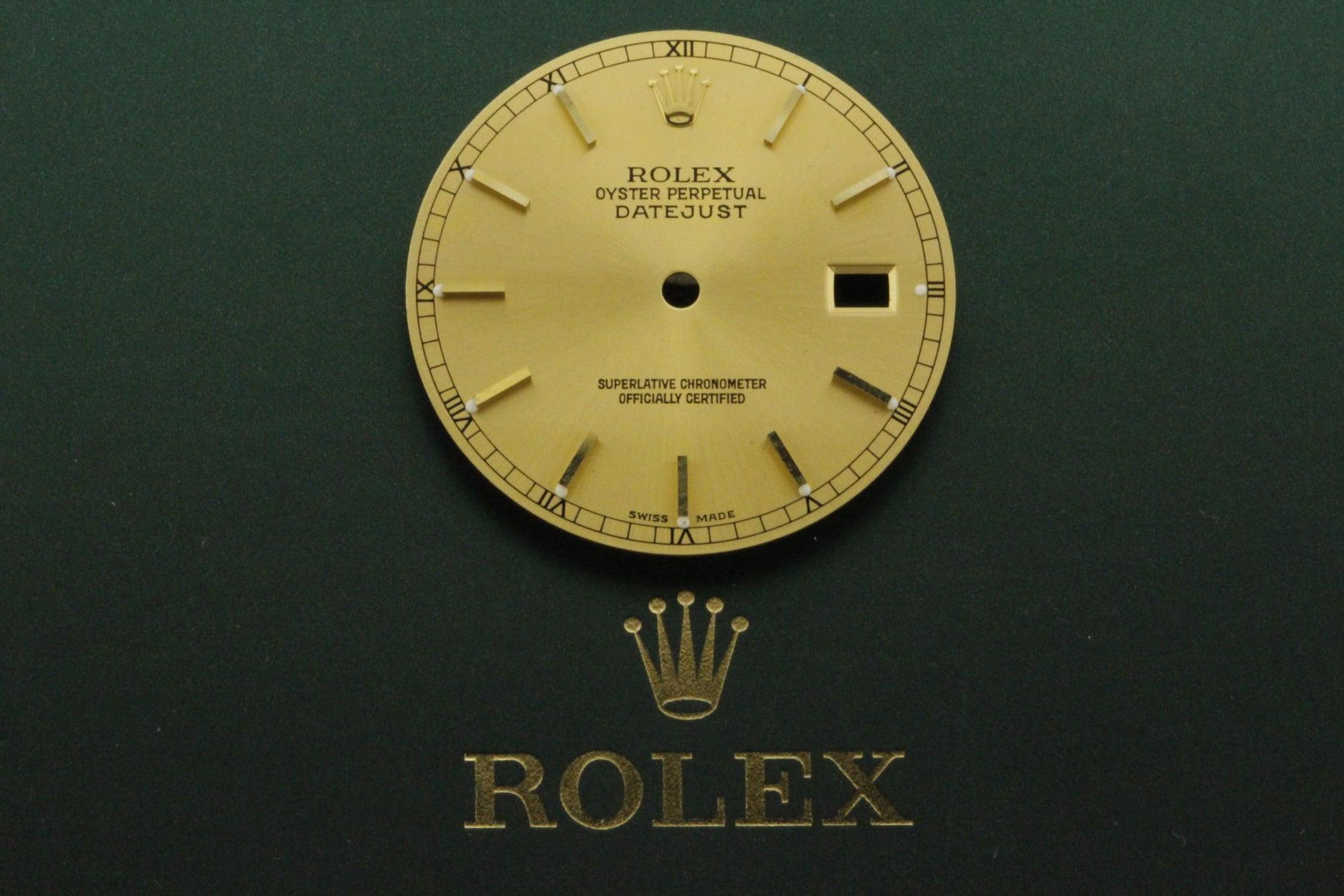 FACTORY ROLEX DATEJUST DIAL FOR 36MM