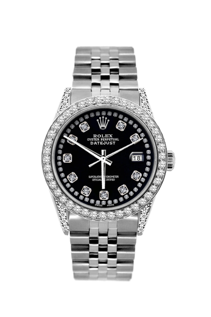 36mm diamond rolex outlet bezel