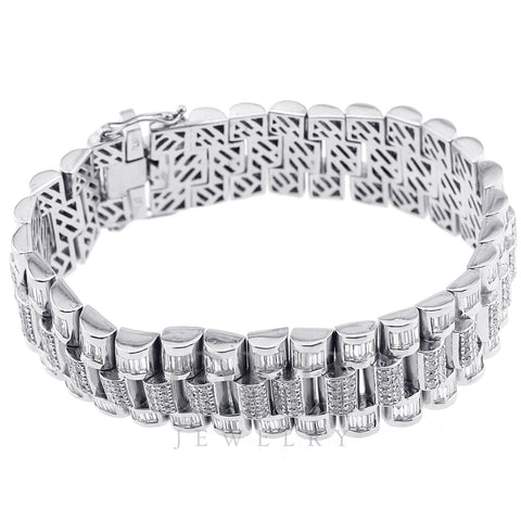 Radiant Platinum Bracelet for Men