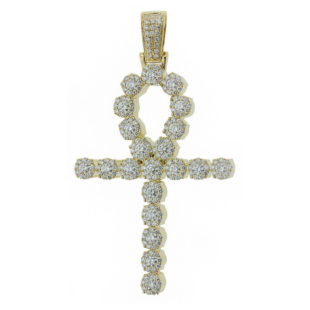 Diamond ankh necklace Clearance