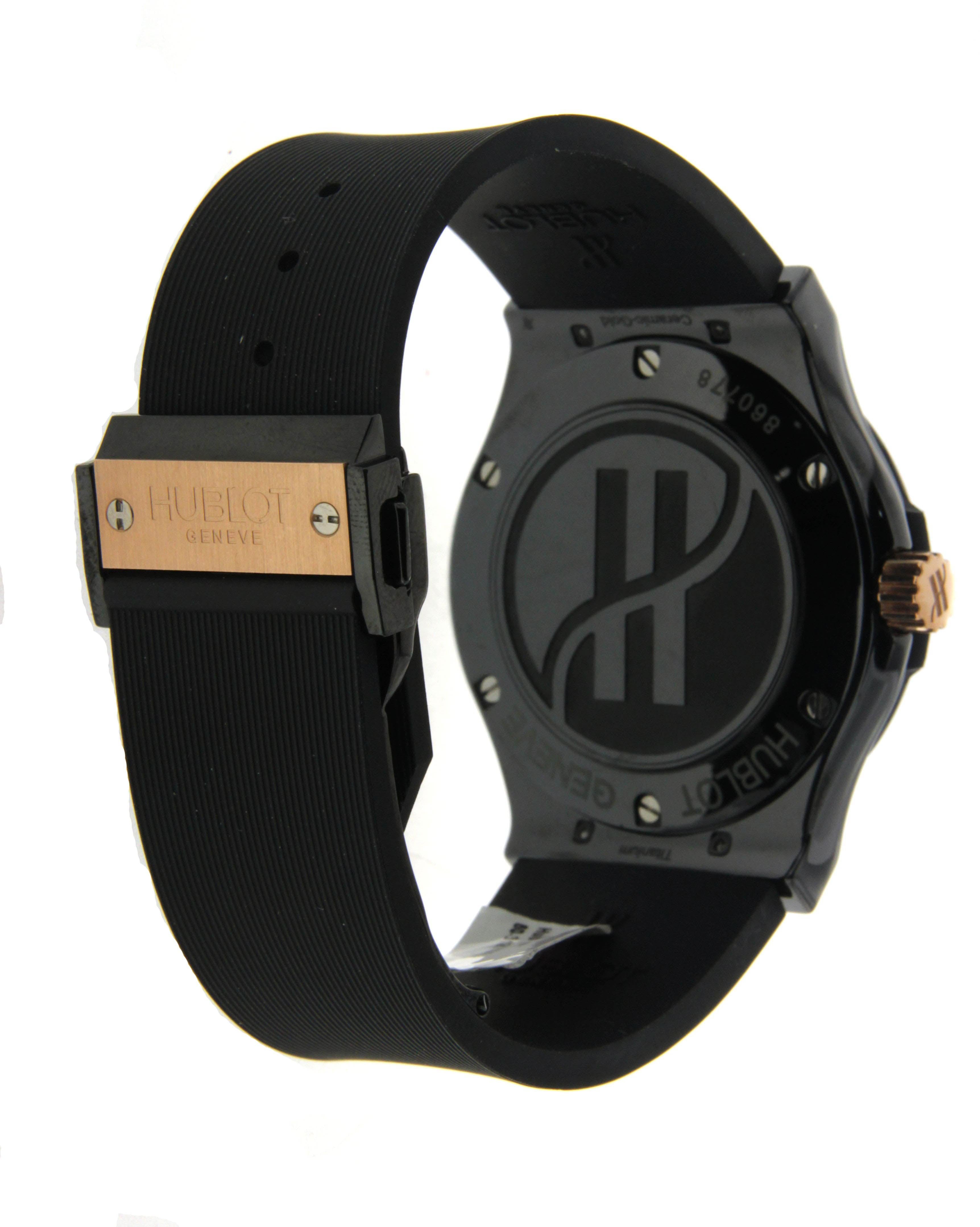 HUBLOT CLASSIC FUSION QUARTZ ROSE GOLD CERAMIC 561.CP.1780.RX