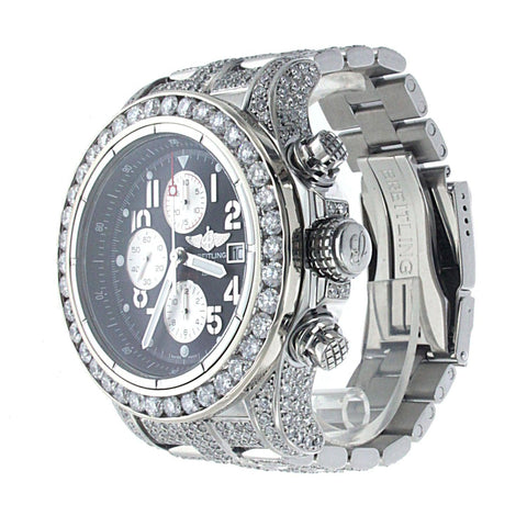 Breitling super avenger diamond bracelet Clearance