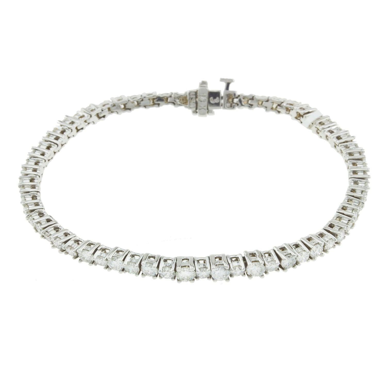 Ladies Diamond Tennis Bracelet