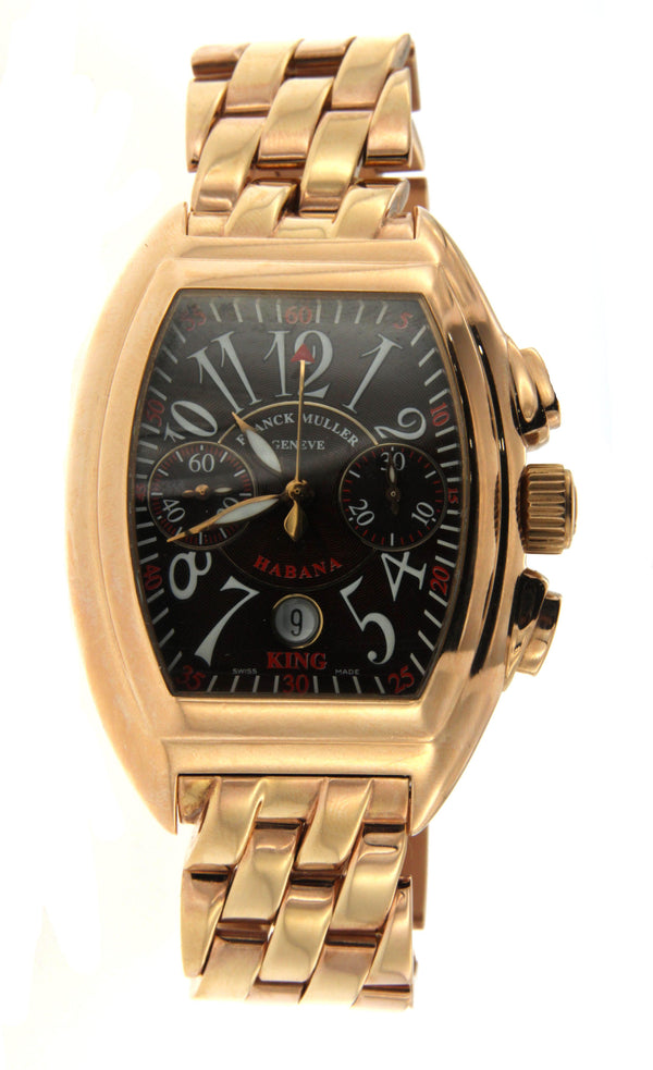 Rose Gold Franck Muller King Conquistador OMI Jewelry