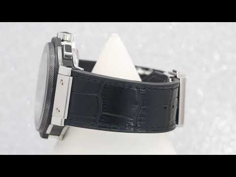 Hublot Big Bang 301.SB 44MM Black Dial With Leather Bracelet