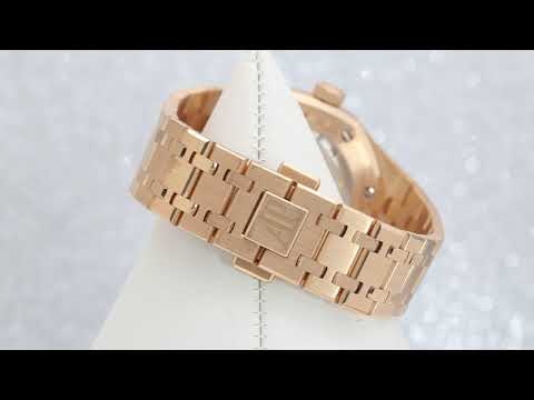 Audemars Piguet Royal Oak 37MM White Dial With Rose Gold Bracelet