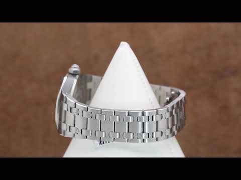 Audemars Piguet Royal Oak 67611ST 33MM White Dial With Stainless Steel Bracelet
