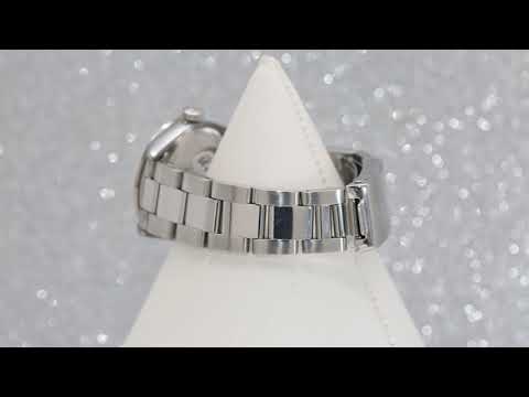 Rolex Datejust 31MM 68241 Silver Diamond Dial Fluted Bezel Stainless Steel Oyster Bracelet