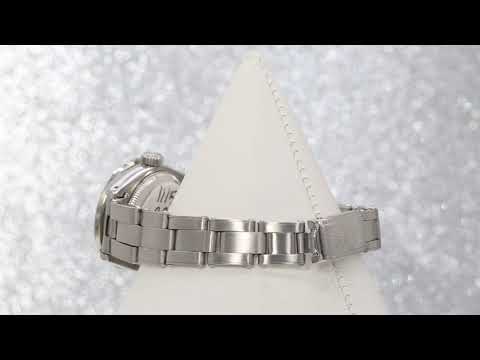 Rolex Datejust 26MM 6916 Pink Mother of Pearl Diamond Dial Diamond Bezel Stainless Steel Oyster Bracelet 0.9ct