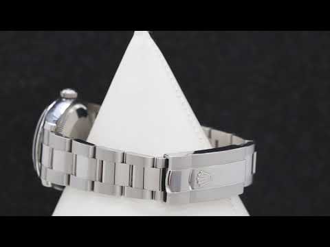 Rolex Datejust 31MM 178240 Blue Roman Dial Smooth Bezel Stainless Steel Oyster Bracelet